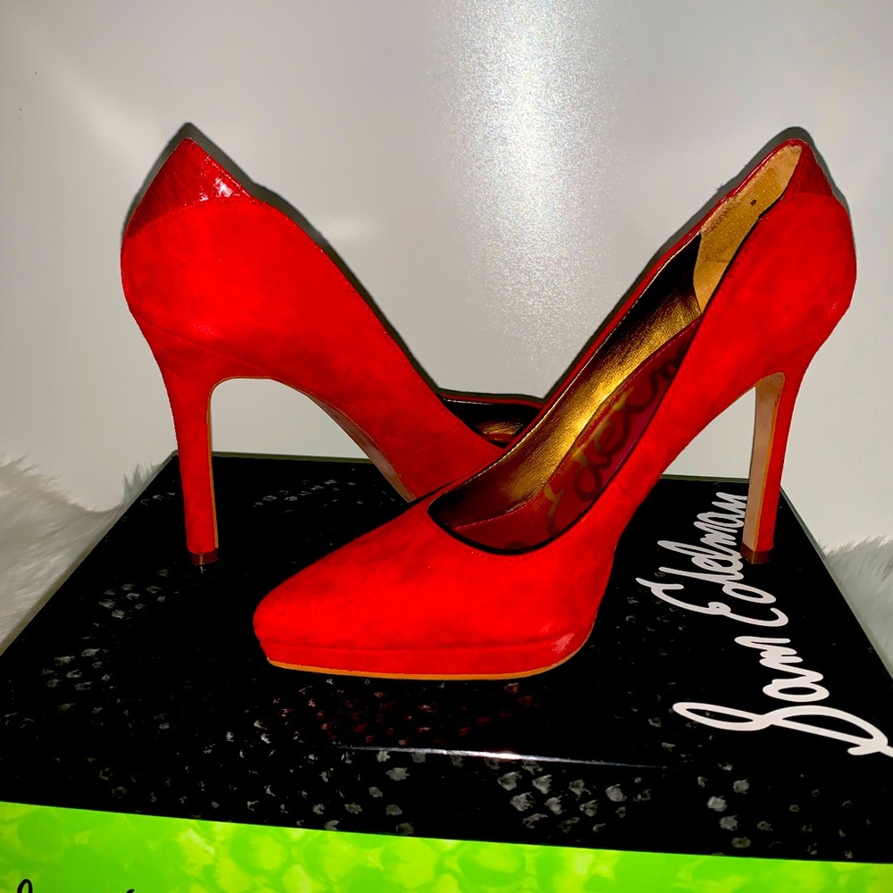 Red Sam Edelman Pumps